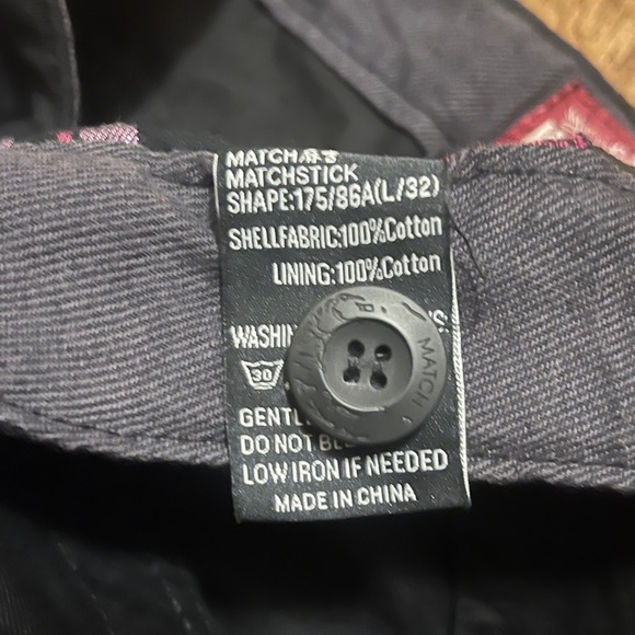 Matchstick Cargo Pants Men Large‎ 32 Utility Workwear Trousers - Picture 8 of 8